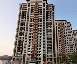 高效纠倾后电梯正常安装：福建漳州某小区23层楼房地基沉降抬升纠倾工程